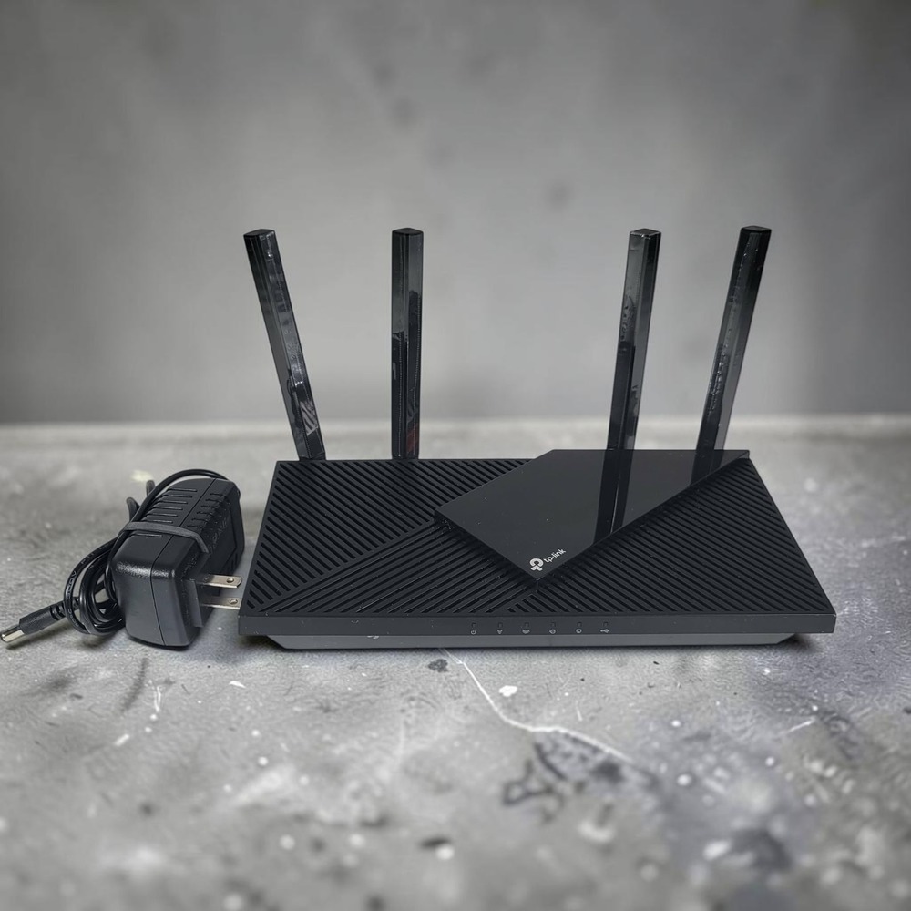 TP-Link Archer AX55 AX3000 Gigabit Wi-Fi 6 Router Black TESTED Excellent WiFi6